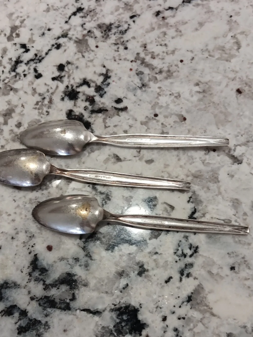 3 Vintage Grapefruit Spoons